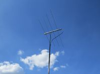 145 MHz + 435 MHz Duo-Band-Antenne 
für Bergwanderer, extrem leicht, nur 280 Gramm 