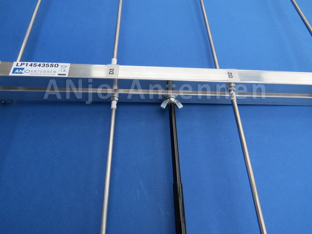 ANjo  LP045500S : Für vier Amateurbänder: 6m, 4m, 2m und 70cm Band - mit  einer Antenne und einer Speiseleitung