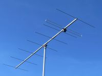 144 MHz, 8 Elemente Yagi-Antenne